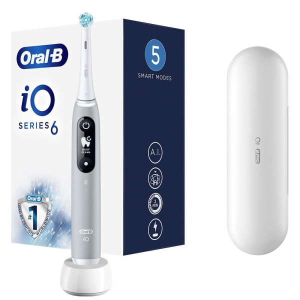  Електрична зубна щітка BRAUN Oral-B iO Series 6 iOM61A61K Grey Opal
