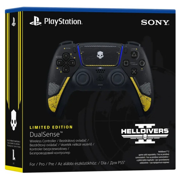  Бездротовий геймпад Sony PlayStation 5 DualSense (PS5) Helldivers 2 Limited Edition