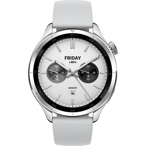  Смарт-годинник Xiaomi Watch S4 Silver (BHR9197GL)