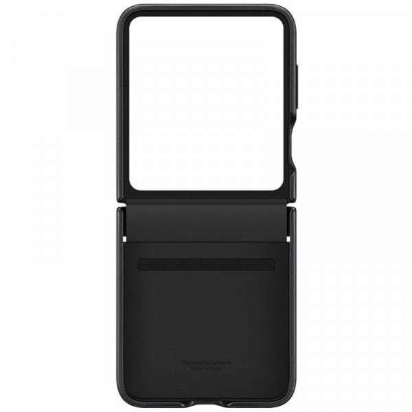  Чохол Leather Case для Samsung Flip 5 Black (AAA)
