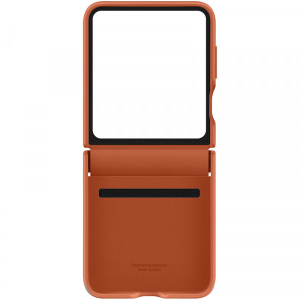  Чохол Leather Case для Samsung Flip 5 Brown (AAA)