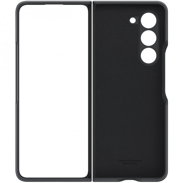  Чохол Leather Case для Samsung Fold 5 Black (AAA)