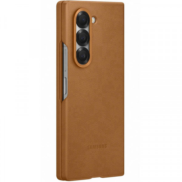  Чохол Leather Case для Samsung Fold 6 Brown (AAA)