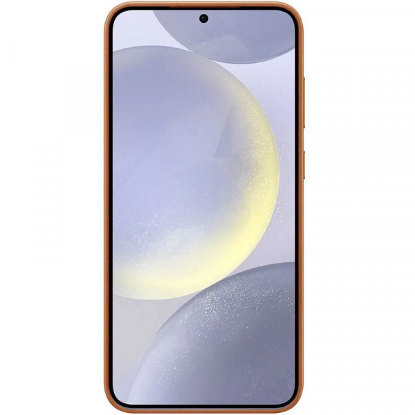  Чохол Leather Case для Samsung S24 Brown (AAA)