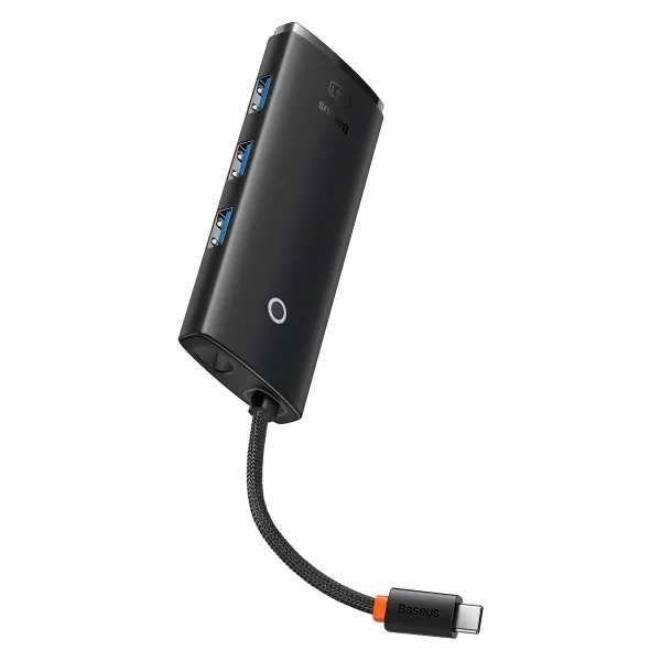  USB HUB  Baseus Lite Series 5-in-1 (Type-C to HDMI + 3*USB 30 + PD)