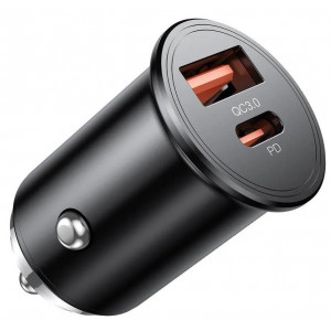  Автомобильное зарядное устройство XO-CC43 45W Black