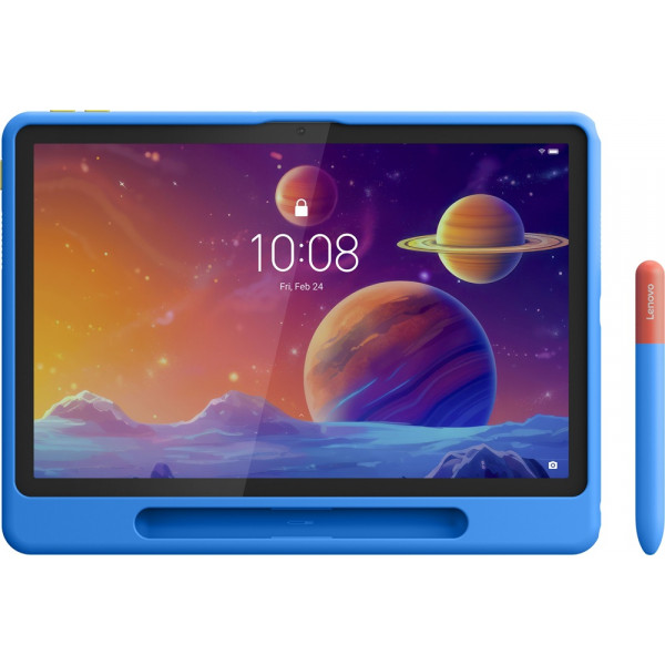  Планшет Lenovo Tab 4/128GB LTE Luna Grey + Kids Bumper  Pen (ZAEJ0129UA)
