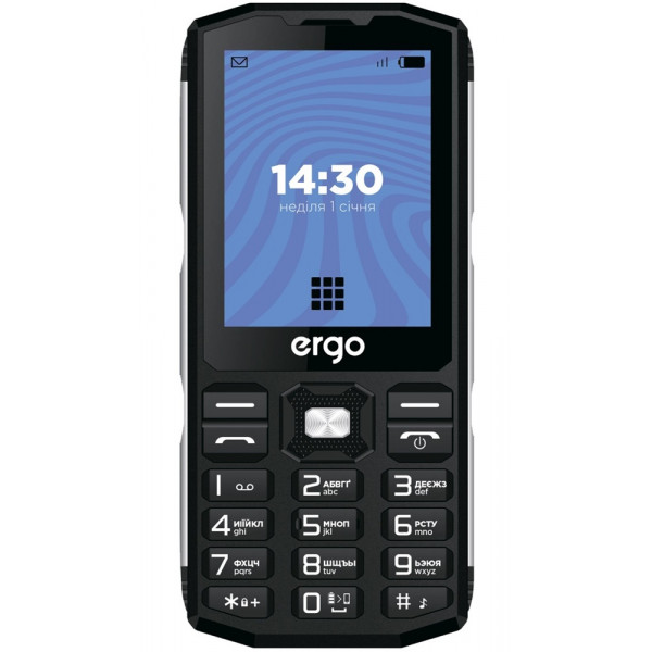  Мобільний телефон Ergo E282 Black
