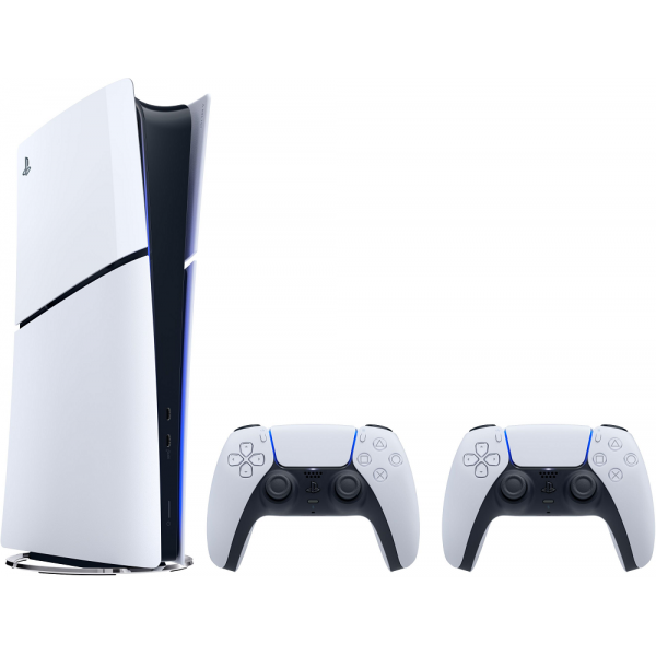  Ігрова приставка Sony PlayStation PS5 Slim Digital Edition (CFI-2016) (2 геймпади Dualsense)