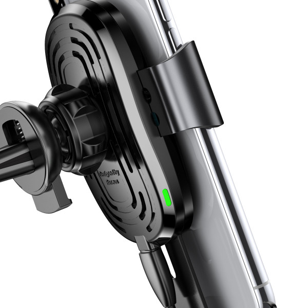  Автодержатель Baseus Wireless Charger Gravity Car Mount Black