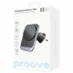  Автотримач із бездротовою зарядкою Proove Square Magnetic Pro 15W Gray (WHSP15010004)