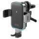  Автодержатель с беспроводной зарядкой Proove Triple Clamp Pro 15W Gray (WHTP15010004)