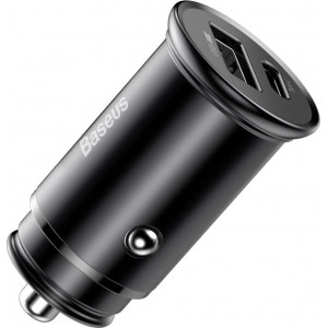 Автомобильное зарядное устройство Baseus Circular Metal PPS 30W USB