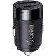  Автомобильное зарядное устройство Gelius Inch Twix USB+Type-c 30W+Type-c/Type-c