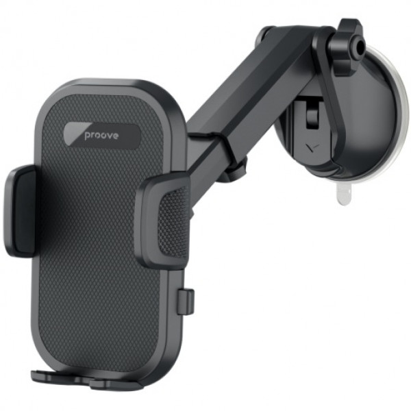  Автомобільний тримач Proove Longway Plaid Suction type car mount Black (CHLP00000001)