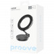  Автомобільний тримач Proove Hoop Stick-On Car Mount Magnetic Ring Black (CHHS00000005)