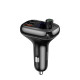  Автомобільний зарядний FM Модулятор Baseus T-Typed S-13 Bluetooth MP3 Car Charger (CCTM-B01) Black