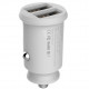 Автомобільний зарядний пристрій Baseus Grain 31A 2USB White