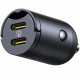  Автомобільний зарядний пристрій Baseus Tiny Star Mini 2Type-C 30W Black (C00035001121-03)