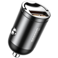 Автомобильное зарядное устройство Baseus Tiny Star Mini PPS 30W USB Gray