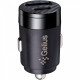  Автомобільний зарядний пристрій Gelius Inch Twix USB+Type-C 35W Black (GP-CC010)