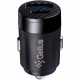  Автомобільний зарядний пристрій Gelius Inch Twix USB+Type-C 35W Black (GP-CC010)