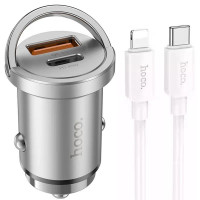 Автомобильное зарядное устройство Hoco NZ10 Handy PD45W+QC3.0