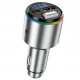  Автомобильное зарядное устройство Proove FM Launcher Power Drive 30W (PD+QC30) Type-C+USB+AUX Silver