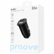  Автомобільний зарядний пристрій Proove Flash 30W Type-C+USB Black (CCFL30111201)