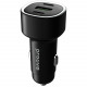  Автомобільний зарядний пристрій Proove Flash 60W 2Type-C+USB Black (CCFL60111201)