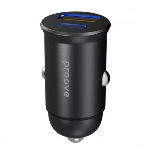  Автомобільний зарядний пристрій Proove Tiny Power 65W USB + Type-C (ACTP65110001)