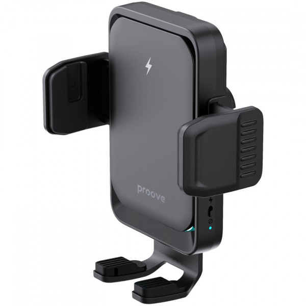  Автомобільний тримач з бездротовою зарядкою Proove Sonic Pro 15W Black (WHSP15002001)