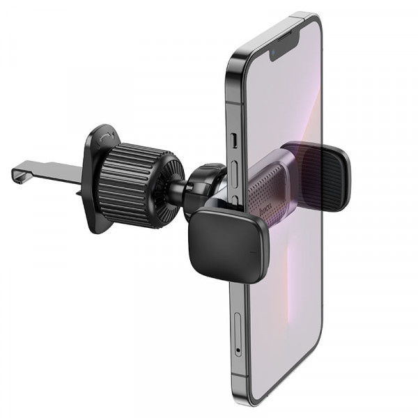  Автотримач Hoco CA110 Pull Clip Air Outlet Car Older Black Metal Gray