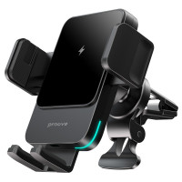 Автодержатель с беспроводной зарядкой Proove Sonic 15W Black