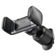  Автоутримувач Hoco CA110 Pull Clip Air Outlet Car Older Black Metal Gray
