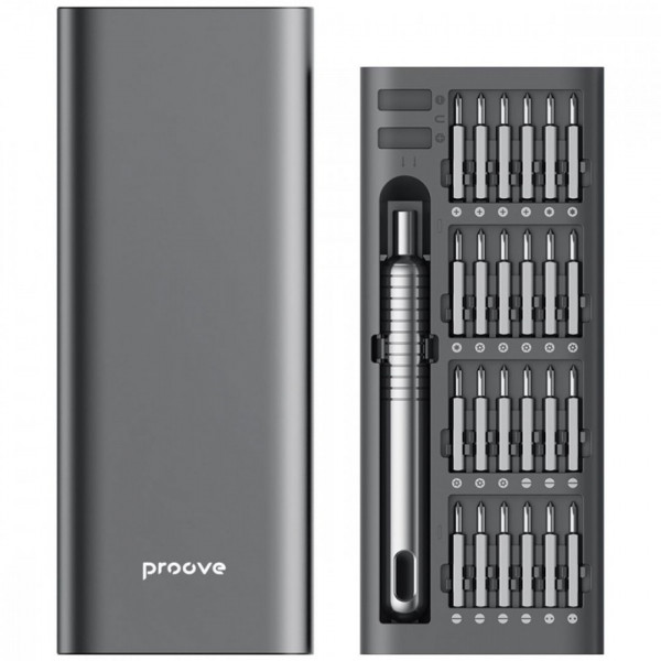  Багатофункціональний набір викруток Proove Fixer 51in1 Gray (MTSF51000003)