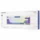  Бездротова клавіатура Proove Gaming Raster (Ukraine Layout) Black/Purple (WKRS00022416)