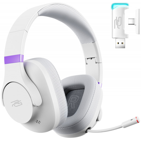  Бездротова ігрова гарнітура Proove Gaming Bliss Pro (APP) White (GHBLPPP10002)