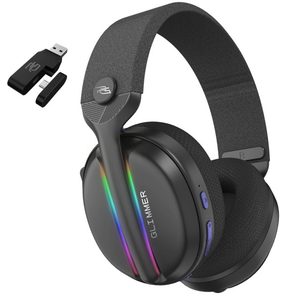 Бездротова ігрова гарнітура Proove Gaming Glimmer (APP) Black/Purple (WHGL00022016)