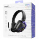  Бездротова ігрова гарнітура Proove Gaming Rage (APP) Black/Purple (WHRG00020001)