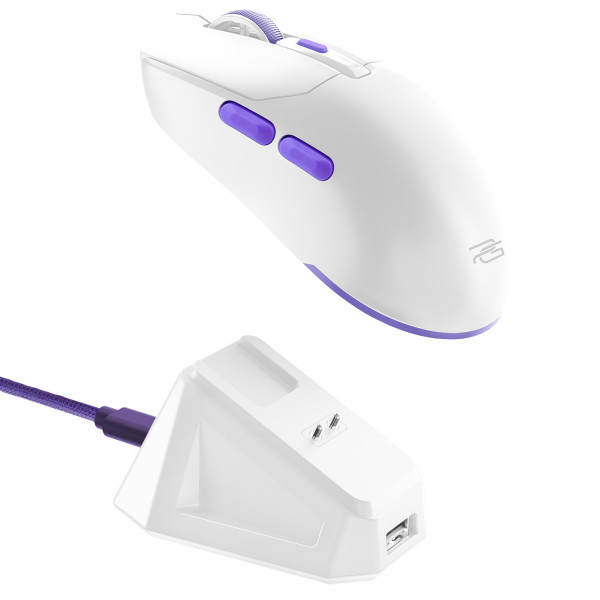  Бездротова ігрова миша Proove Gaming Rate Pro with Charging Dock White (WMRPCD022002)