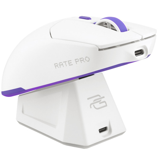  Бездротова ігрова миша Proove Gaming Rate Pro with Charging Dock White (WMRPCD022002)