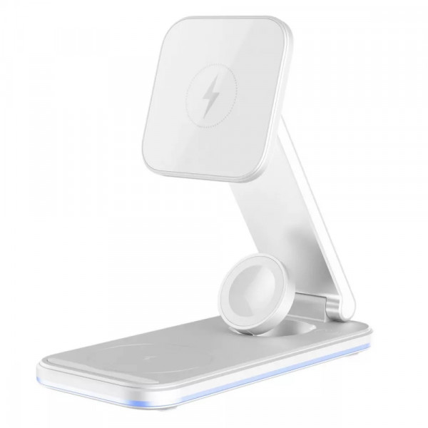  Бездротовий зарядний пристрій Proove Energy Fold 3 in 1 White