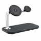  Бездротовий зарядний пристрій Proove Magnetic Field 3 in 1 Black (WSMF15010001)
