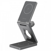Беспроводное зарядное устройство Proove Titan Volt 3 in 1 Gray (WSTV15000003)