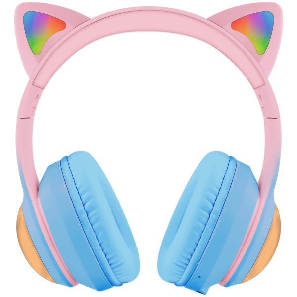  Бездротові навушники Proove Kids LumiCat (APP) Blue/Pink (HPLC0001AP26)