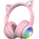  Бездротові навушники Proove Kids LumiCat (APP) Pink (HPLC0001AP27)