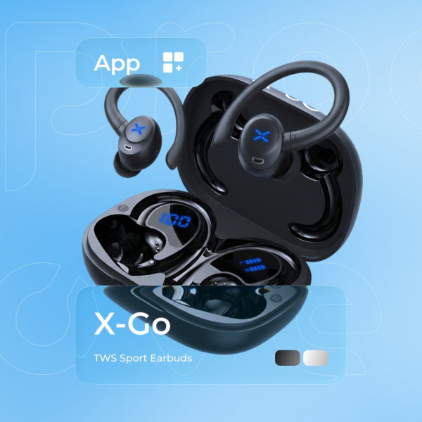  Бездротові навушники Proove X-Go TWS (APP) White (TWXG0001AP02)