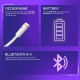  Бездротова ігрова гарнітура Proove Gaming Bliss (APP) Black (GHBLPP010001)