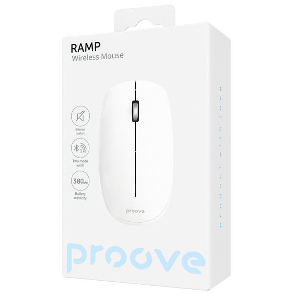 Бездротова миша Proove Ramp White (WNRM00022002)